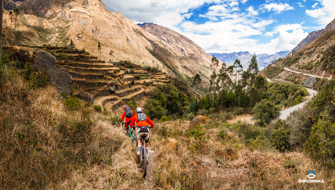 Ruta Incavalanche en bicicleta Valle Sagrado