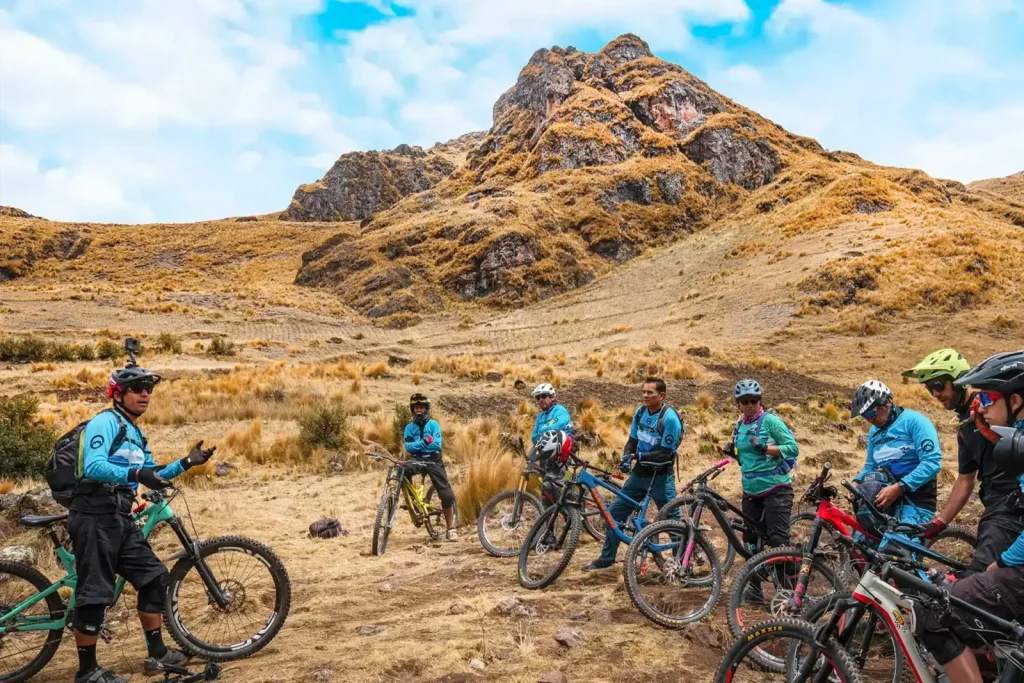 Enduro route for advanced riders in Cusco
